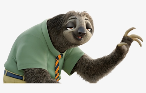 Flecha Png, Zootopia Png Fotografías, Zootopia Png - Transparent Background Sloth Png, Png Download, Free Download