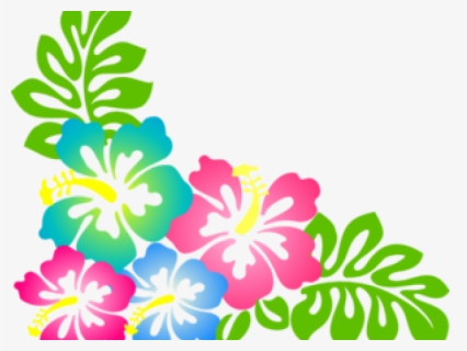 Hibiscus Clip Art , Png Download - Hawaiian Flower Clipart Transparent Background, Png Download, Free Download