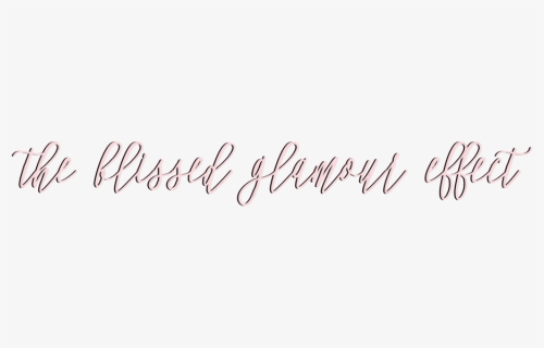 The Blissed Glamour-04 - Calligraphy, HD Png Download, Free Download