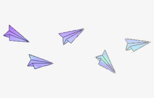 #freetoedit #flying #paper Planes - Kawaii Cute Star Png, Transparent Png, Free Download