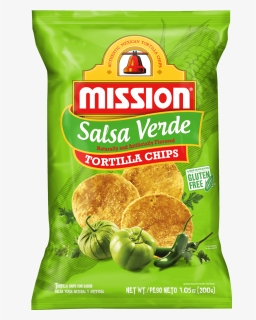 Mission Salsa Verde Tortilla Chips, HD Png Download, Free Download