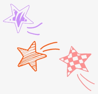 #stars #doodle #drawing #star #kidcore #checkered #stripes, HD Png Download, Free Download