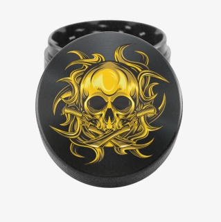 Gold Rush Skull Grinder - Emblem, HD Png Download, Free Download