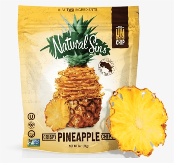 Natural Sins Pineapple Chips , Png Download - Natural Sins, Transparent Png, Free Download