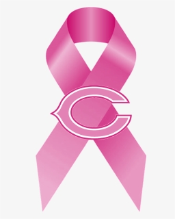 Pink Ribbon - Chicago Bears Logos, Uniforms, And Mascots, HD Png Download, Free Download