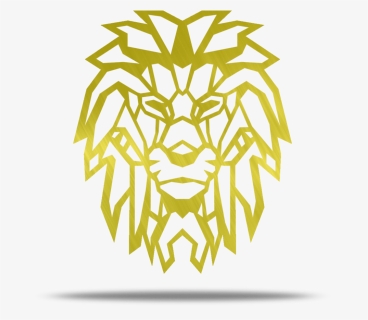 Geometric Lion Metal Wall Art - Best Images For Drawing Hd, HD Png Download, Free Download