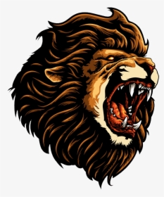 Transparent Angry Lion Png - Roaring Lion Vector Png, Png Download, Free Download