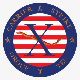 Carrier Strike Group 10 Crest - Carrier Strike Group 10, HD Png Download, Free Download