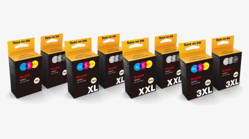 All Ink Cartridge Line Up - Graphic Design, HD Png Download, Free Download