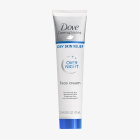 Dermaseries Dry Skin Relief Overnight Face Cream - Dove Face Cream For Dry Skin, HD Png Download, Free Download
