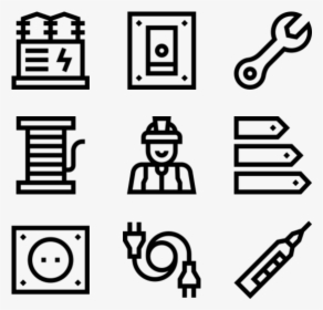 Electrician Tools And Elements, HD Png Download, Free Download