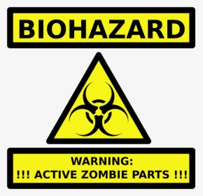 Zombie Parts Warning Label Clip Arts Zombie Warning Sign Png Transparent Png Kindpng - yellow yield sign transparent roblox