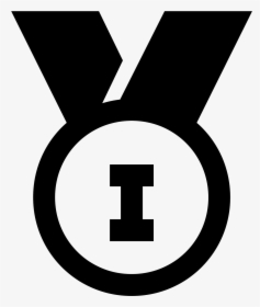 Gold Medal Icon - Gold Medal Png White, Transparent Png, Free Download