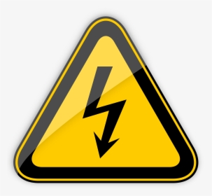 High Voltage Warning Sign Png Clipart - Transparent Danger Sign, Png Download, Free Download