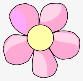 Cute Pink Flower Clipart Png, Transparent Png, Free Download