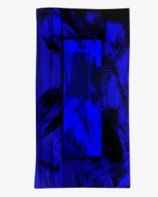 Toalha Pincelada Oriental Azul De Fv48 Designna - Modern Art, HD Png Download, Free Download