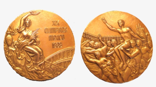 1968 Mexico Olympic Medals, HD Png Download, Free Download