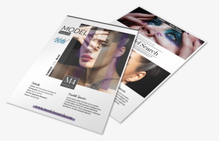Fashion Model Search Flyer Template Preview - Flyer, HD Png Download, Free Download
