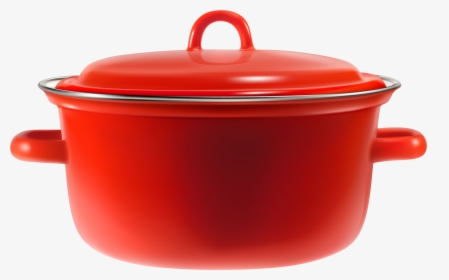 Red Cooking Pot Clipart, HD Png Download, Free Download