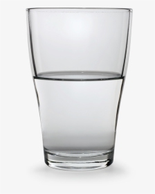 Water Glass Png Free Download - Glass Half Full Transparent Background, Png Download, Free Download