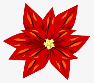 Poinsettia Clip Art Free, HD Png Download, Free Download