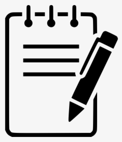- Notepad And Pen Icon , Png Download - Transparent Pen And Paper Png, Png Download, Free Download