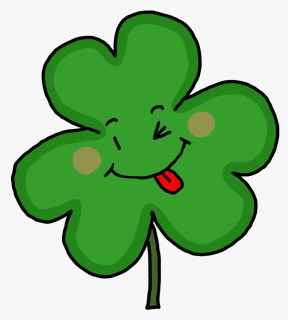 Shamrock, Irish, Clover, Ireland, Luck, Leprechaun - Cartoon, HD Png Download, Free Download