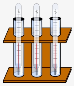 Test Tube With Thermometer, HD Png Download, Free Download