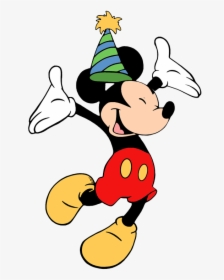 Birthday Clipart Mickey Mouse - Birthday Mickey Mouse Clipart, HD Png Download, Free Download