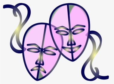 Mask, Carnival, Venetian, Venice, Festival, Theater - Mask Drama Transparent Background, HD Png Download, Free Download