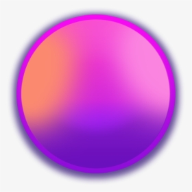 Gradient Button Download Png Image - Morado Circulos De Colores, Transparent Png, Free Download