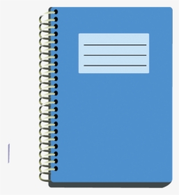 Notebook Blue Adobe Illustrator - Notebook Png, Transparent Png, Free Download