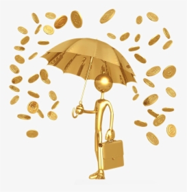 Transparent Raining Coins Png - Raining Gold, Png Download, Free Download