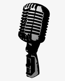 Mic Microphone Audio Free Picture - Old School Mic Png, Transparent Png, Free Download