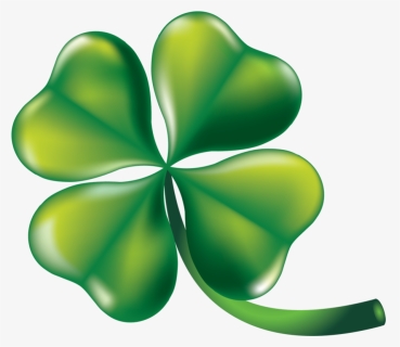 4-h Clover Png - Saint Patrick's Day Four Leaf Clover, Transparent Png, Free Download