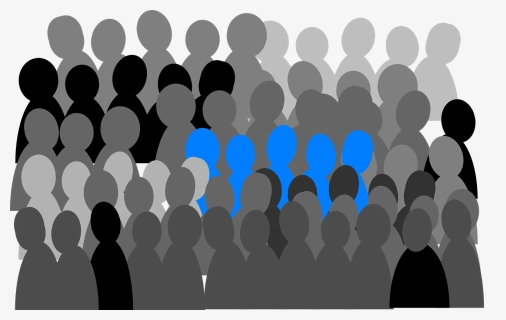 Crowd Clipart Transparent Background, HD Png Download, Free Download