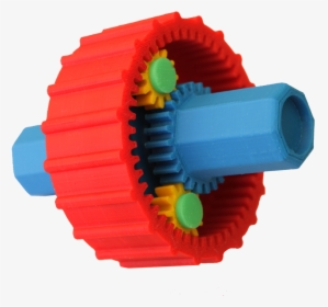 Fully Functional Mechanical Gear Parts Printed With - Polylactic Acid 3d Print, HD Png Download, Free Download