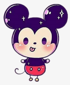 #mickey #mickeymouse #mouse #kawaii #animal #cartoons - Dibujos De Mickey Mouse Kawaii, HD Png Download, Free Download