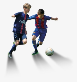 Transparent Football Player Png - 2 Soccer Players Png, Png Download, Free Download