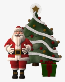 Papá Noel Arbol De Navidad - Merry Christmas Real Estate, HD Png Download, Free Download