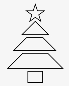 Árbol De Navidad Página Para Colorear - Christmas Tree, HD Png Download, Free Download