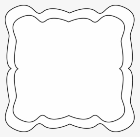 Brackets Frames Red Clipart Clipart Kid - Black And White School Lunch Border, HD Png Download, Free Download
