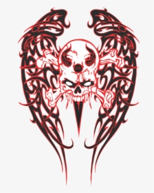 Tribal Skull Png - Transparent Skull Tribal, Png Download, Free Download
