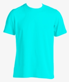 Blue Color T Shirt, HD Png Download, Free Download