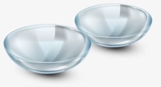 A Pair Of Contact Lenses - Soft Contact Lens Png, Transparent Png, Free Download