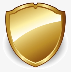 Transparent Shield Png - Gold Shield Vector Png, Png Download, Free Download