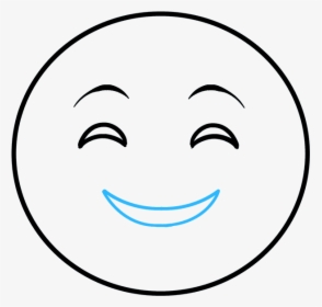 How To Draw Emojis Happy Emoji - Smiley, HD Png Download, Free Download