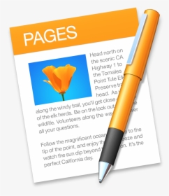 Mac Pages Icon, HD Png Download, Free Download