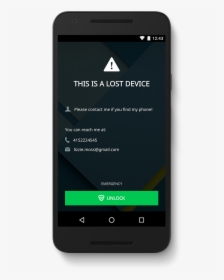 Lock And Wipe - Block Android Phone If Stolen, HD Png Download, Free Download
