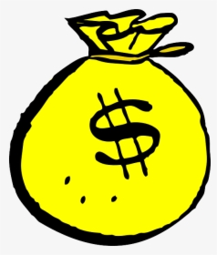 Clip Art Sacola De Pesquisa Google - Green Money Bag Clipart, HD Png Download, Free Download